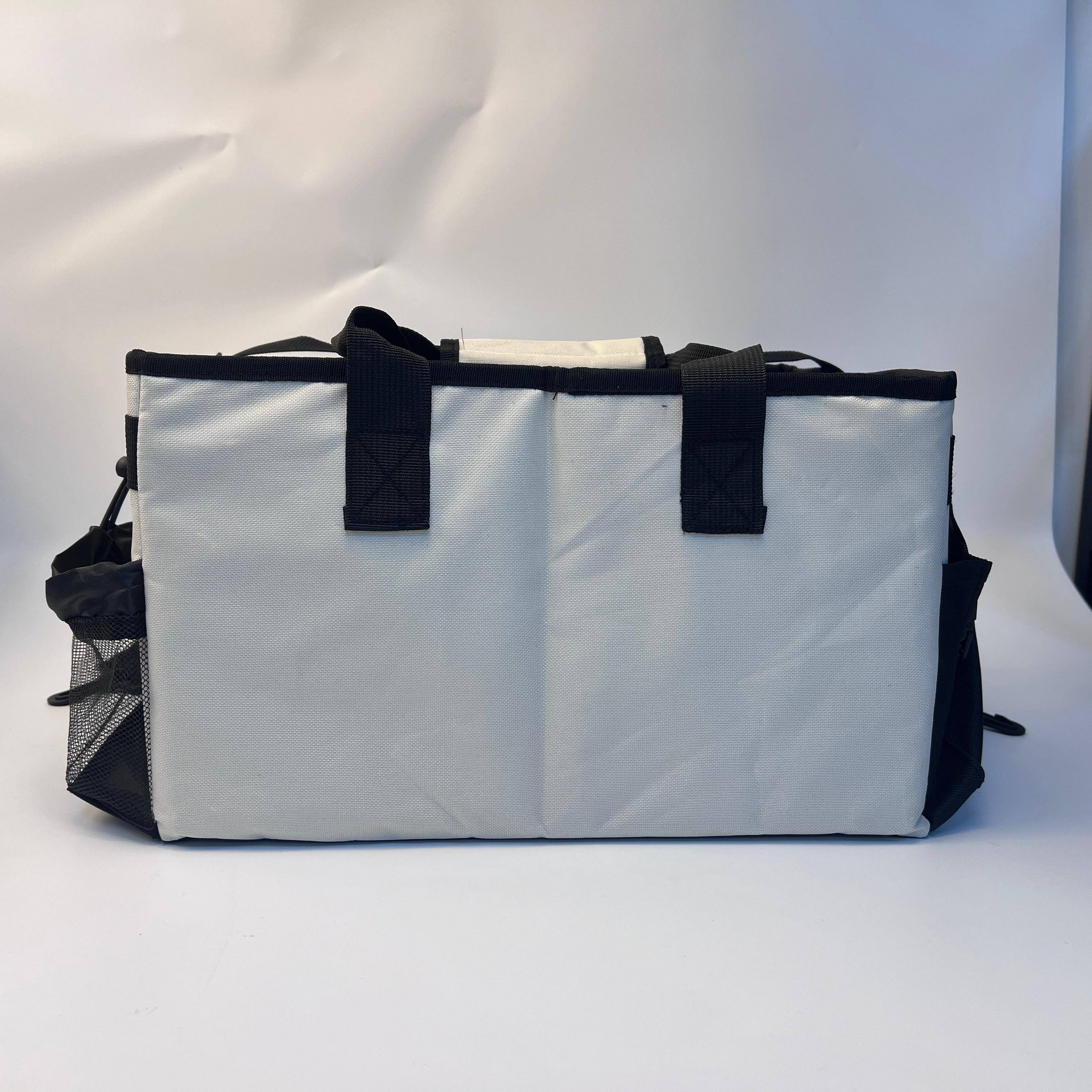 TEMU Extra Large Capacity Cleaning Tool Storage Box, Crossbody And Handheld Dual Use, Portable Organizer Essential For Housekeeping Staff, Cleaners,
