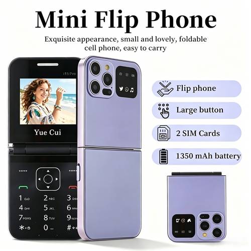 innovative functional mobile phone lightweight and for easy popular calling chatting socializing photography long standby time 2 multi language support foldable design for