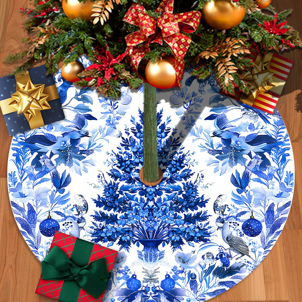 

1pc Polyester Christmas - Decor For Parties And , 100% Polyester