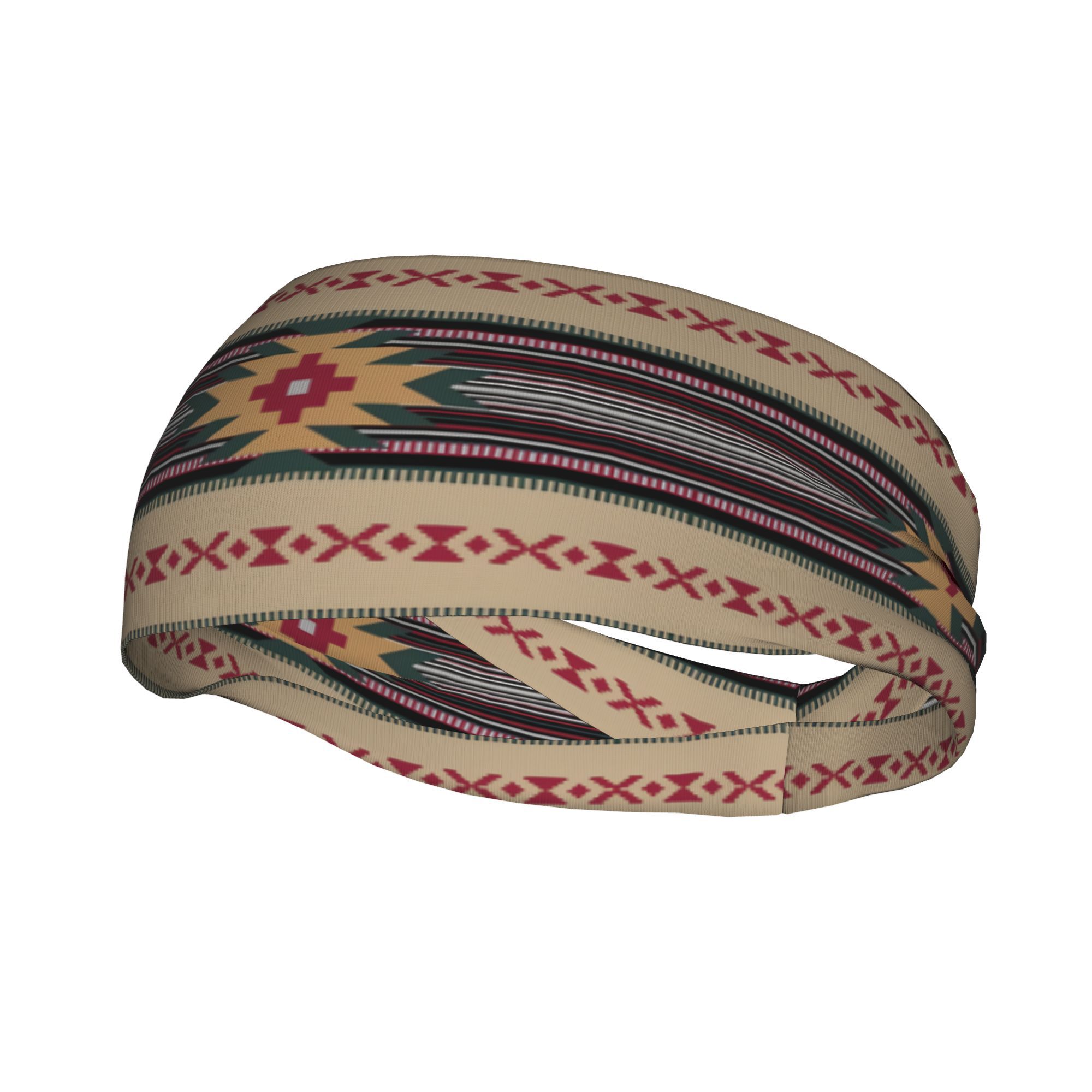 TEMU American Pattern Breathable Headband 2d Print Design Comfortable Exercise Hair Accessory Moisture Wicking Material Lightweight For Events Teams