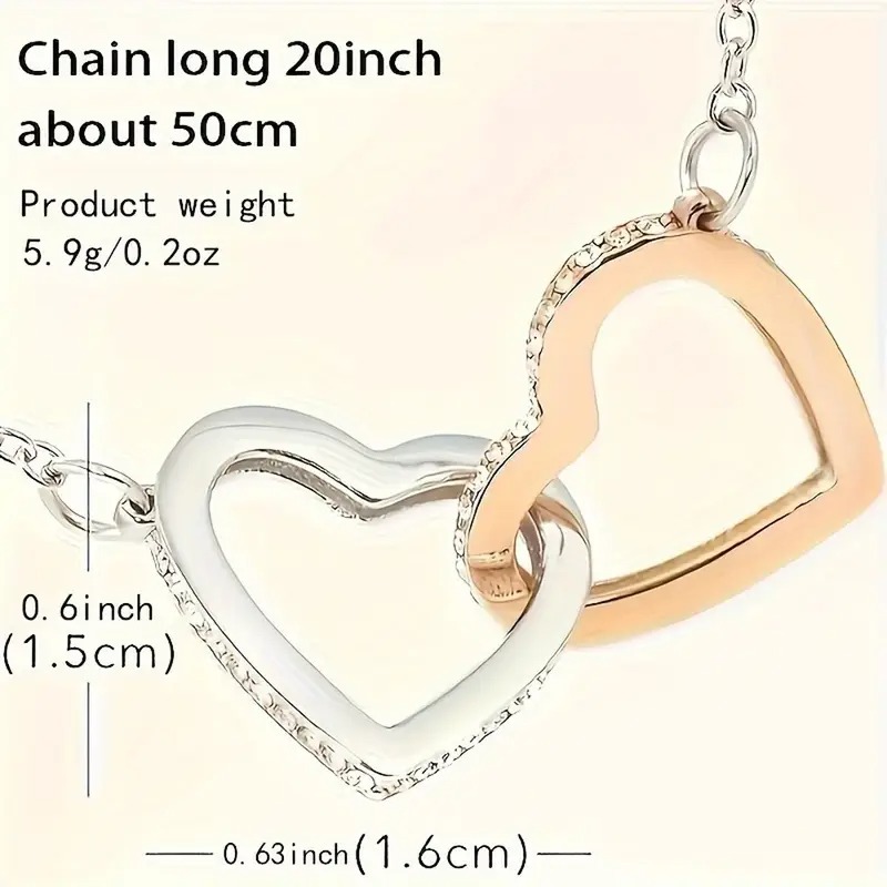 Forever Grateful Mom Heart Necklace, Elegant Gift Box