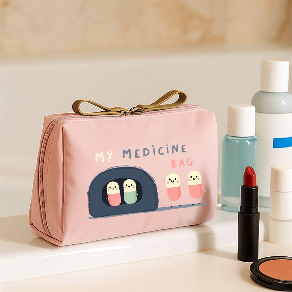TEMU à Médicaments - Le Sac de Voyage Organisateur Parfait pour les Articles de Toilette et Plus ! Idéal Petit Sac à Toilette ou Pochettes de Voyage