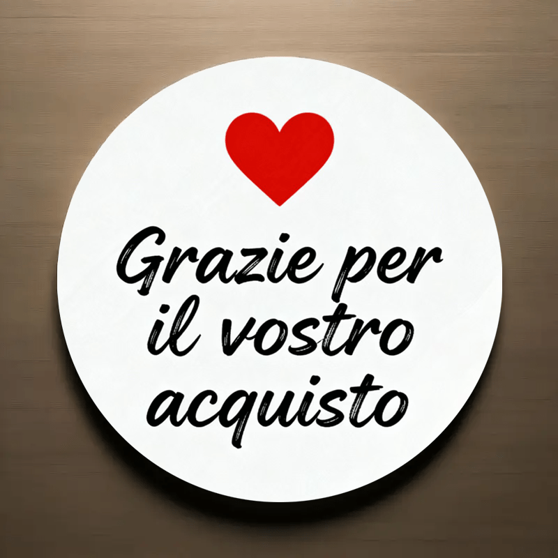 TEMU 160pcs Adesivi "Grazie per il Tuo Acquisto" - Etichette per Ricevute E-commerce in Inglese e Altre Lingue per Scatole Regalo, Imballaggi, Diari,