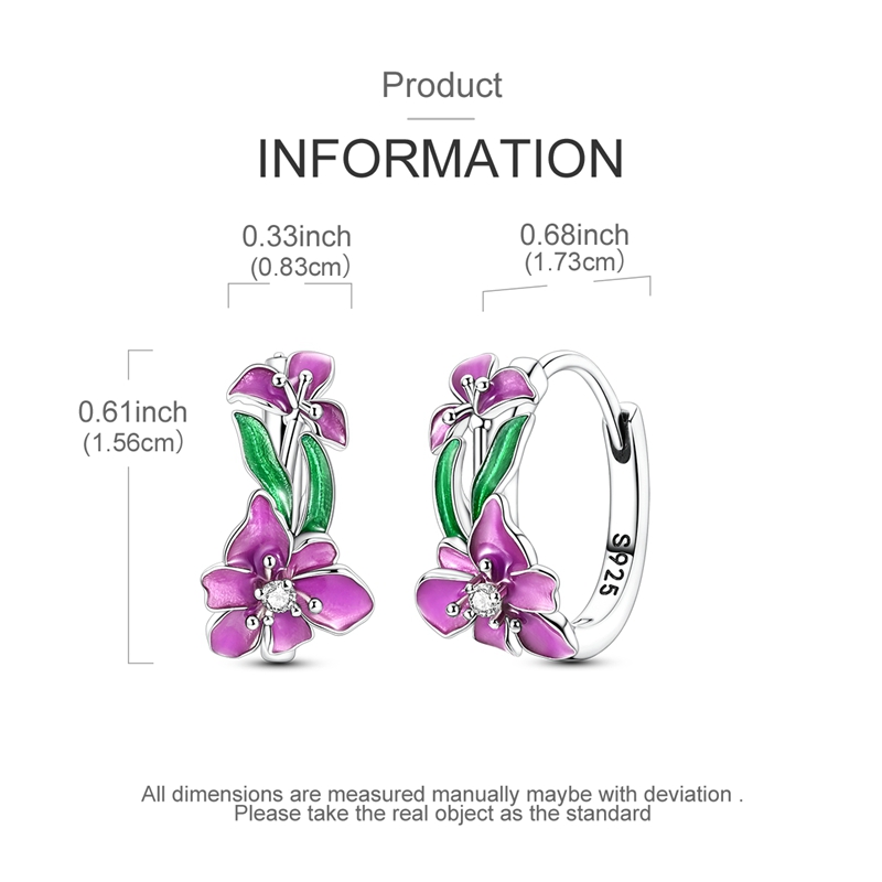 925 Stylish Hoop & Drop Earrings, Modern Women's Jewelry