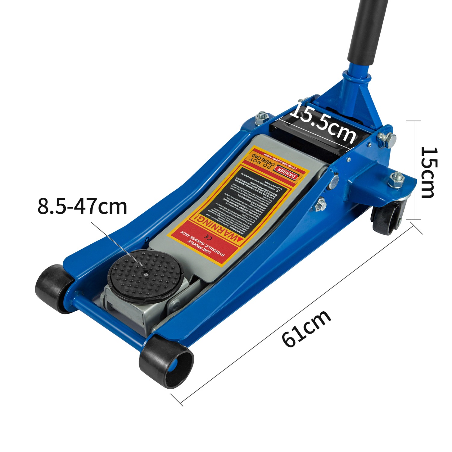 3 Ton Trolley Jack Hydraulic Lift Lifting Trolley Jack Low Profile Floor Car Jack For