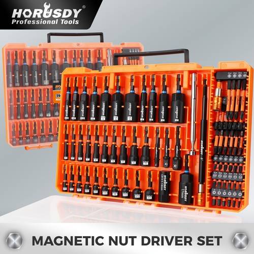 1 set magnetic nut driver bit set multifunctional screwdriver head combination car repair tool