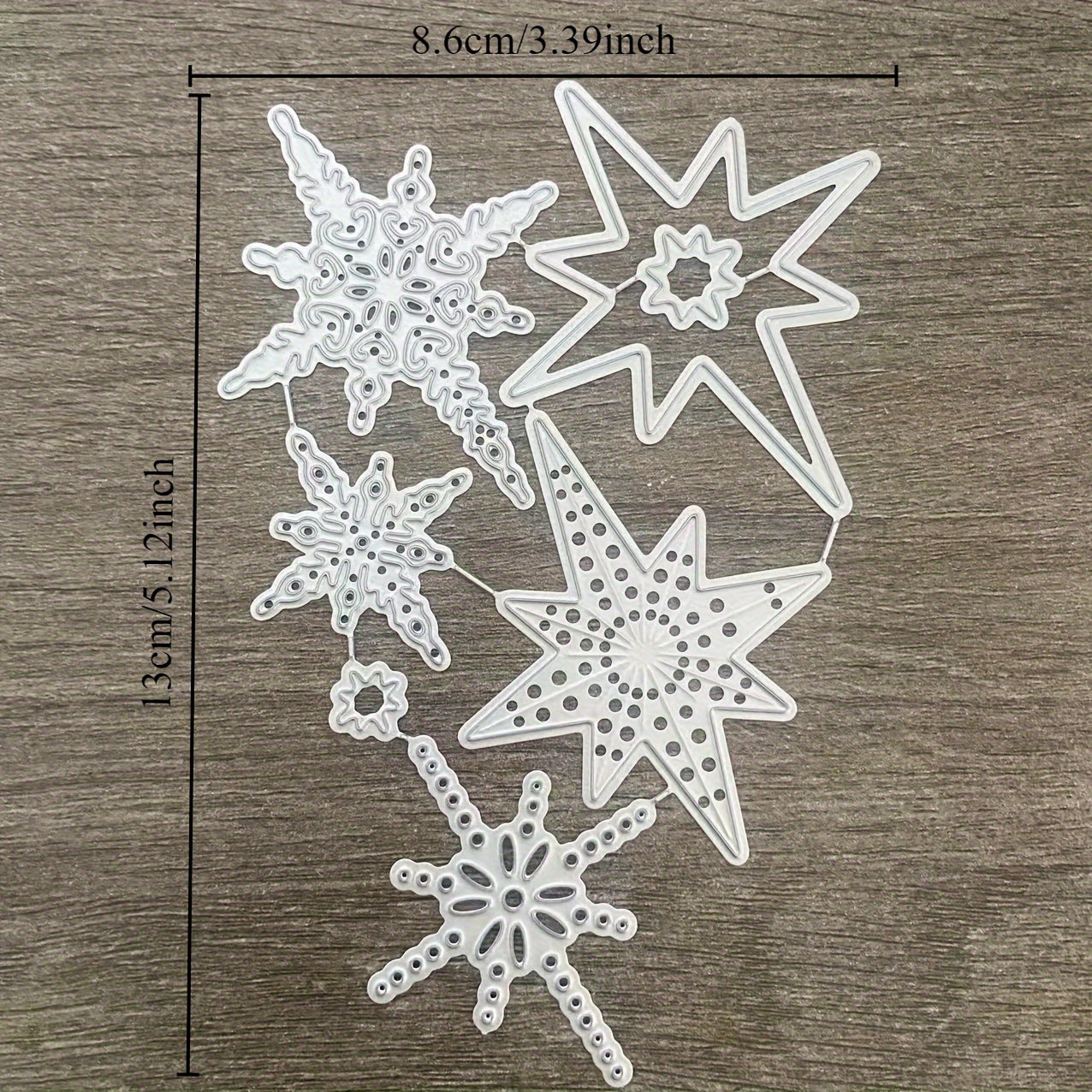 TEMU Tim Hooltz 1pc Of Different Shapes Metal Cutting Dies, For Card Making, Diy Scrapbooks, Decorative Photo Albums, Birthday Gifts, Wedding Cards,