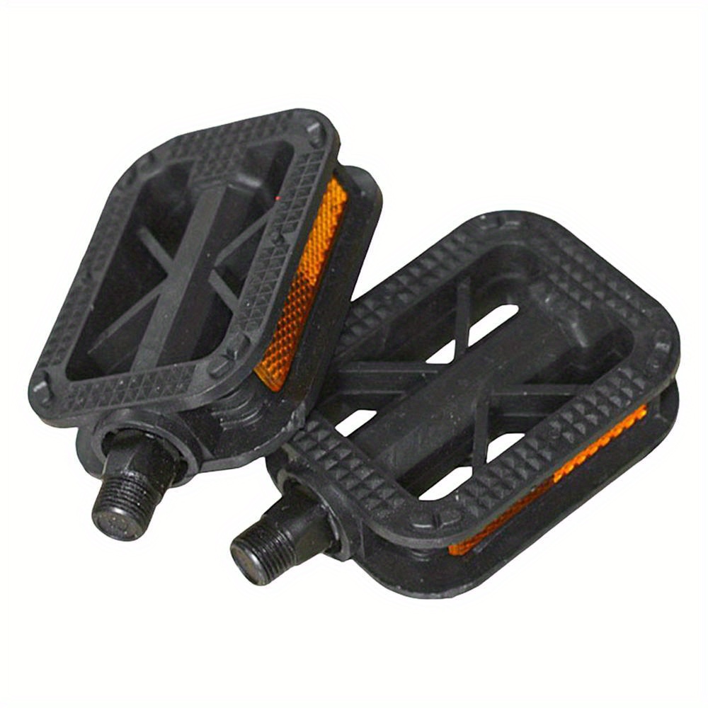 2pcs Bicycle Pedals Road Pedal Cycling Mountain Bike Accessories Foot Plat Anti-slip Standard Pedals