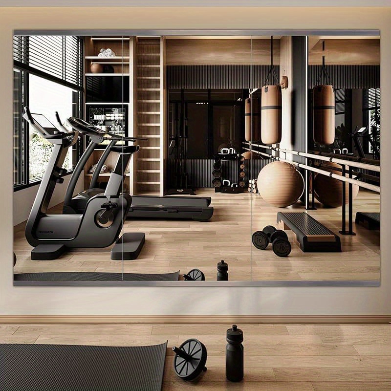 Home Gym In Living Room Large Floor Ceiling Home Gym Wall