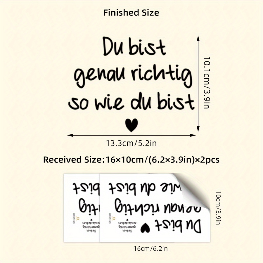 Image of You're Perfect In Yourself" Mirror Stickers, Inspirational Wallpapers, Home Décor Items, Car Decals, Framed And Unframed Reusable Mirror Stickers For Home, Office, And Commercial Spaces