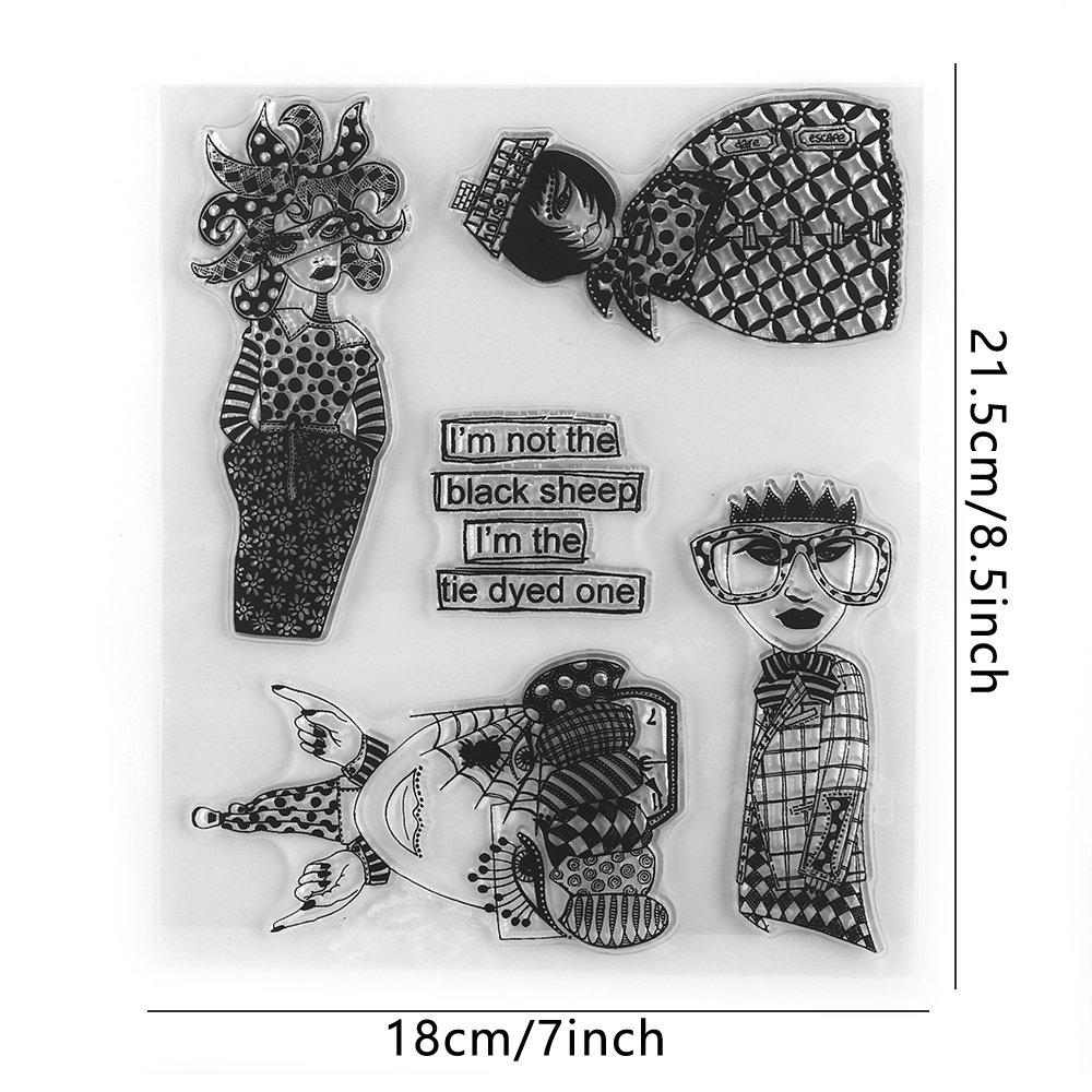 TEMU Suphike Clear Transparent Stamps Suitable For Diy Crafts - Transparent Suitable For Scrapbooking, Card Making, Photo Albums With Mushroom,