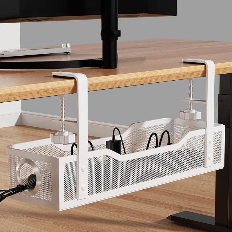 Under Desk Cable Management Box for Organized Workspaces