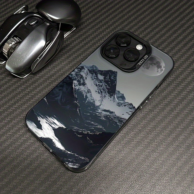 TEMU Phone Case - River And Mountain Pattern, Suitable For Iphone