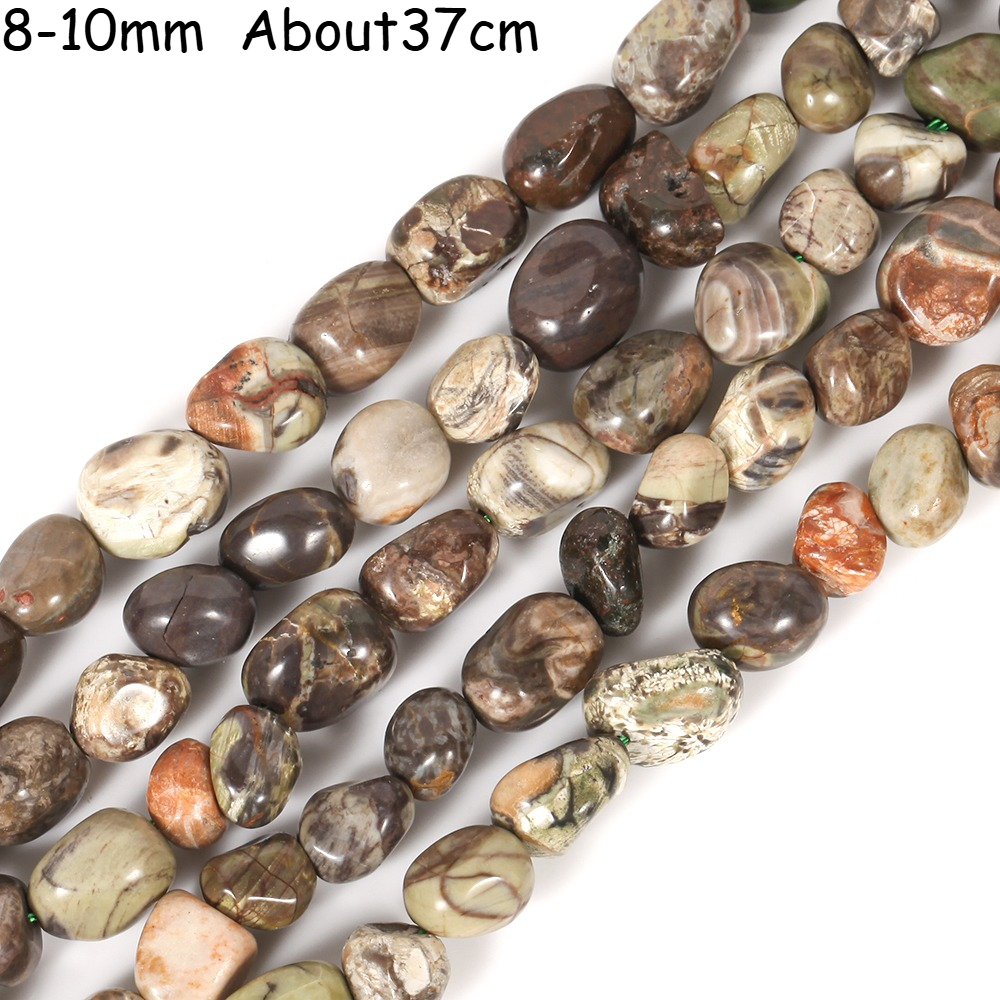 TEMU Kralen en Kralen Assortiment 1 Streng Irreguliere Bloem Agaat voor Sieraden Maken Ketting Armband Decoratief Materiaal ongeveer 37Cm 8-10Mm