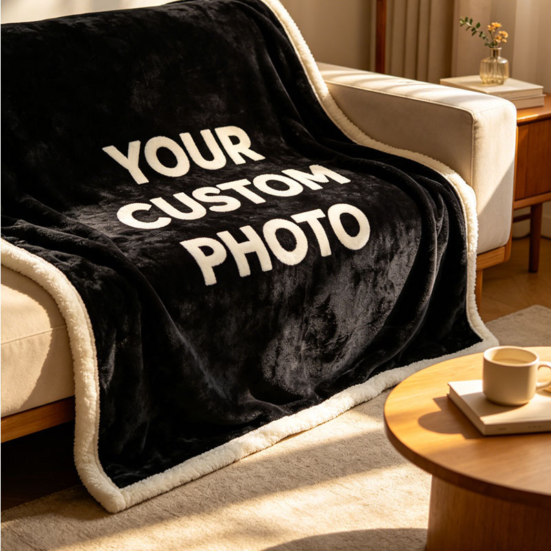 Special Custom Blanket, Soft and Warm Personalized Gift