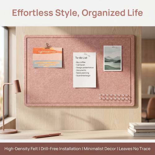 felt bulletin board alternative self notice board foldable decorative felt pin board office wall decor visual decoration information board entryway key hook mat pad large felt fabric bulletin board for home