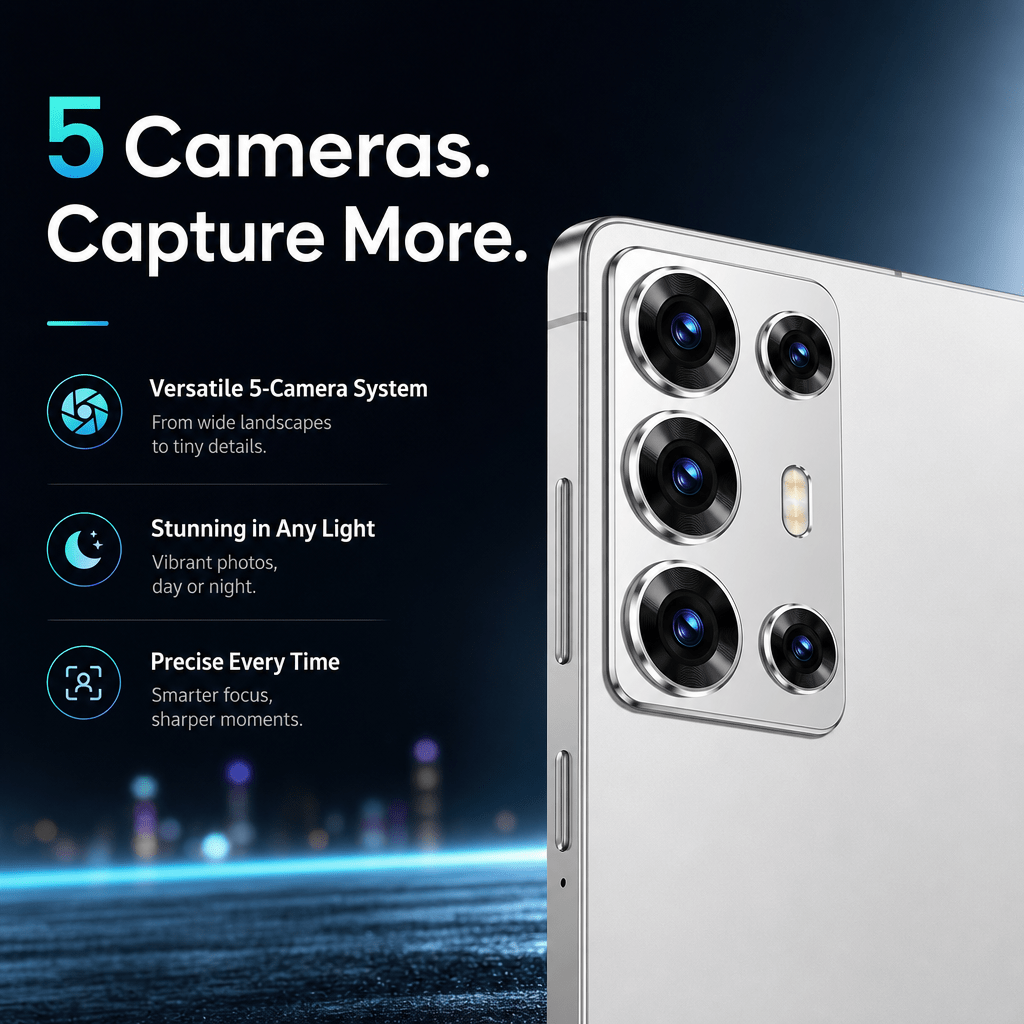 factory unlocked cellphone perfect gift 6 8 hd   screen 4 64gb   face fingerprint unlock full accessories kit courier Product details 5