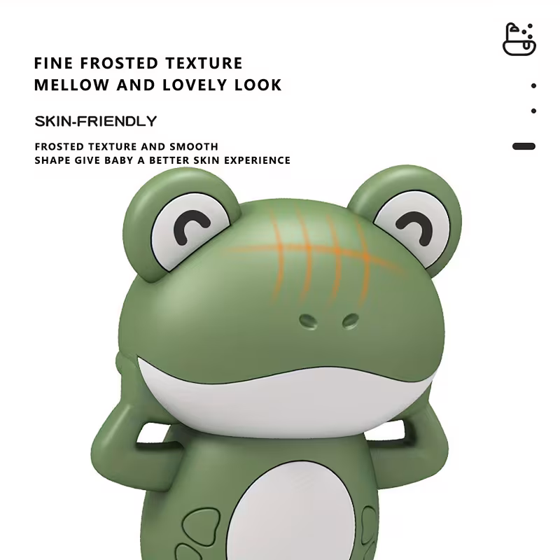interactive bath toys moving frog babies with water clock educational swimming toys for toddlers infants safe non toxic red blue birthday party decoration ideas Product details 9