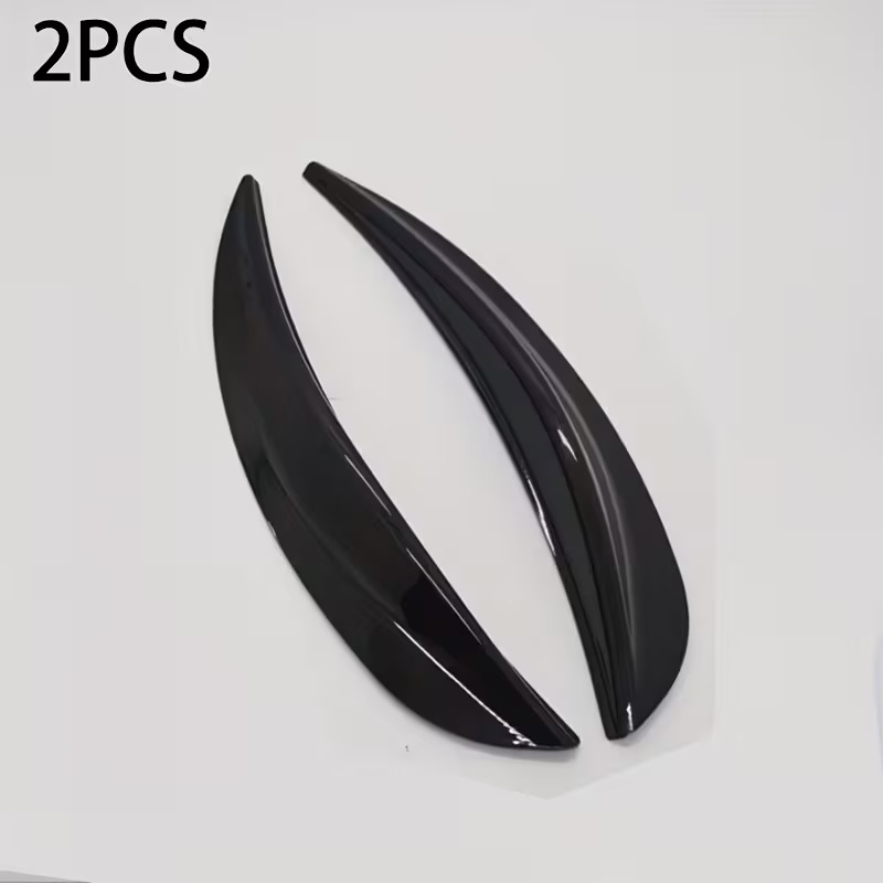 Image of 2pcs Car Wheel Arch Mudguards, Anti Scratch Wheel Arches, Three-dimensional Contour Anti Scratch Collision Mudguard, Universal For Car Modification