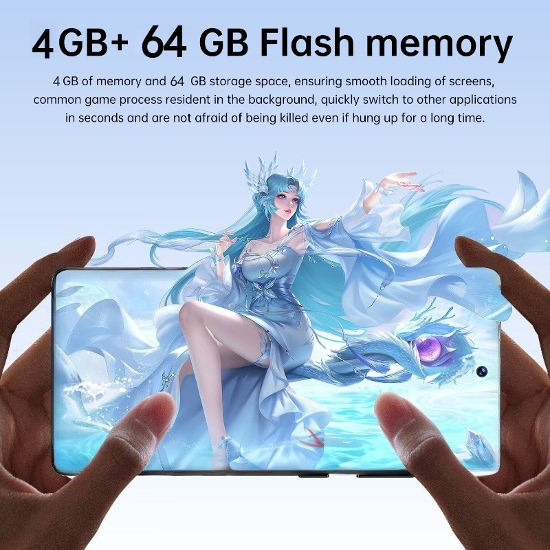 2026   64gb unlocked version features a 6 8 inch large screen supports a built and with a free headphone set phone case data cable Product details 16