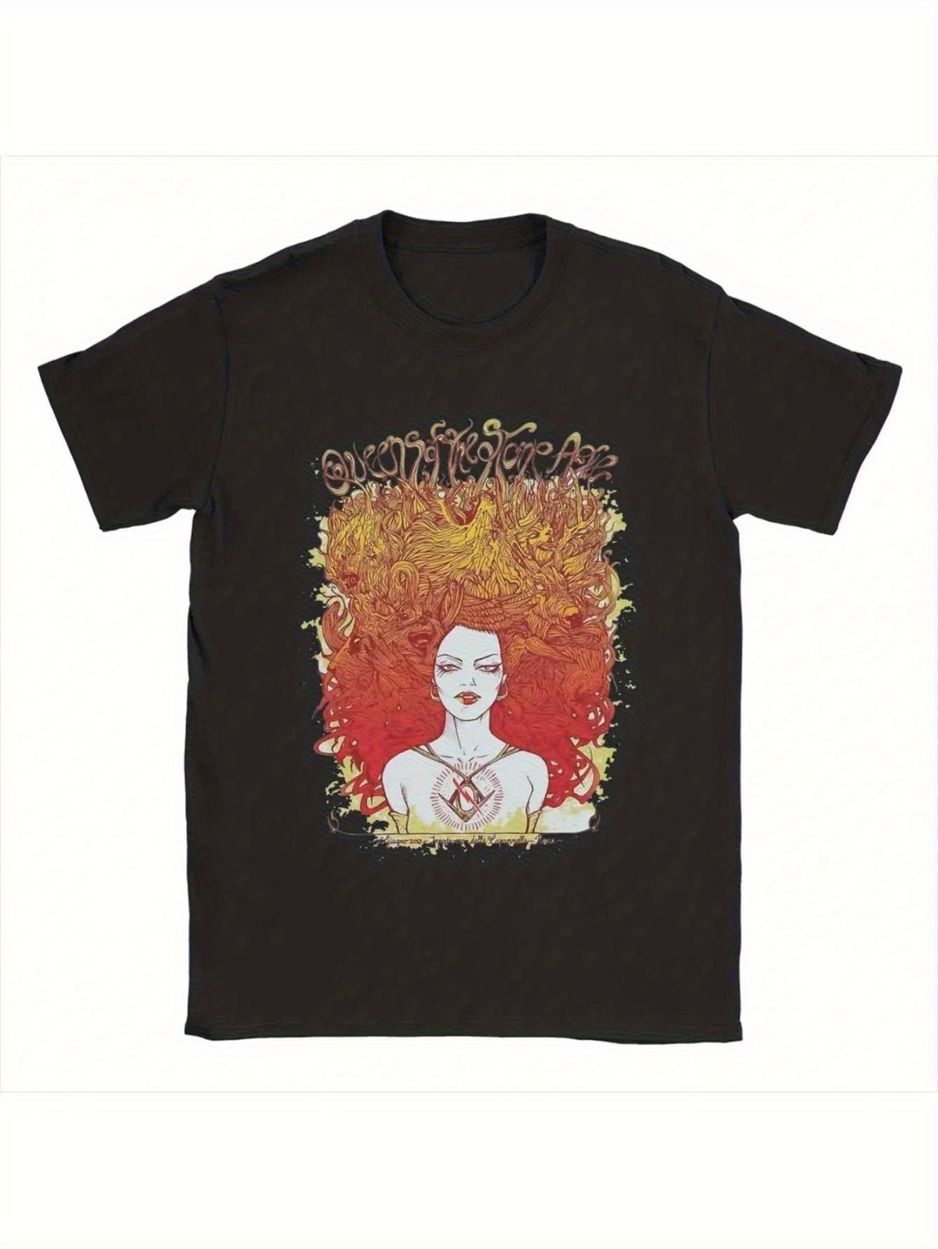 camiseta banda rock camisetas Temu Spain