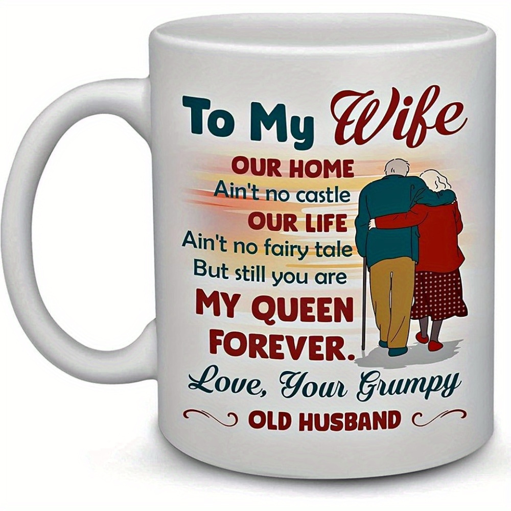 Graviere Karte 'I Love You Wife' – Geschenk Für Ehefrau Zu Geburtstag, Valentinstag Oder Jahrestag