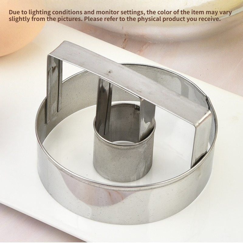 TEMU Donut Cutter / Multi-functional Cookie Cutter / Durable Baking And Decorating Cookie Mold / Rust-proof / Easy To Clean / Suitable For Making