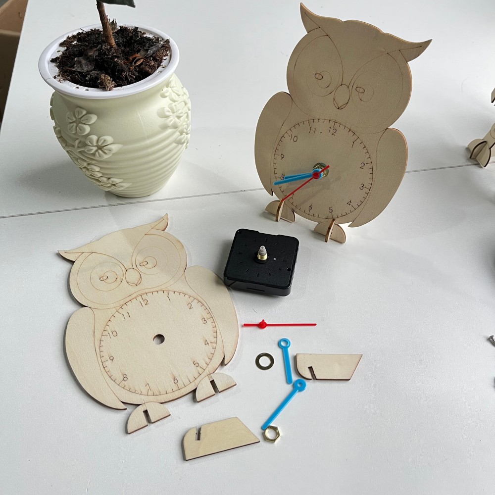 STEM statybos rinkiniai, „Pasidaryk pats“ naminių pelėdų laikrodžių, mokslo statybos projektų amatai, mediniai 3D dėlionės, gimtadienio dovanos, Kalėdų dovanos, mokyklinės reikmenys, grįžtant į mokyklą, nuo 14 metų