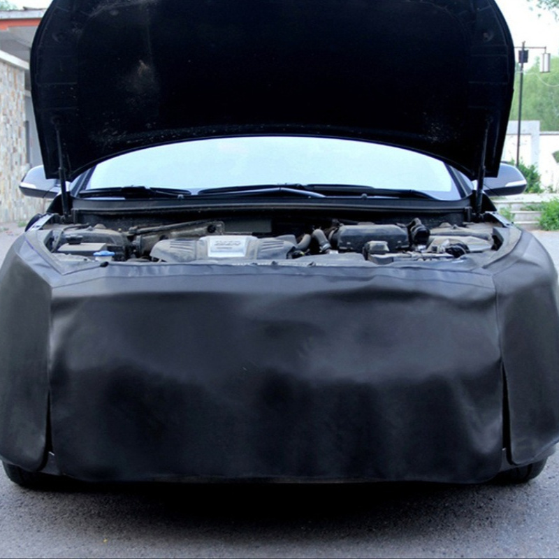 E-shop PU-Leder Magnetische -Schutzmatte für Automechaniker, Mikrofaser-Arbeitsunterlage zum Schutz der Karosserie beim Reparieren