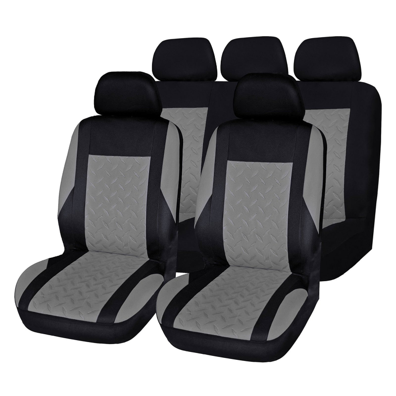 TEMU Adecuado para juegos de asientos de coche, compatible con airbag, instalación rápida de asientos delanteros y traseros - Adecuaciones interiores