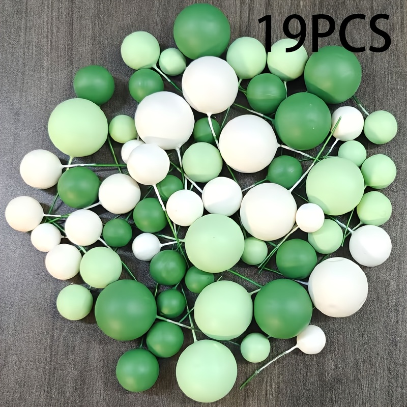 Image of Cake Decoration Balls, Dessert Toppers, Decorative Inserts, Suitable For Weddings/birthday Parties, Dessert Table Decorations, No Electricity Required/no Feathers，halloween，christmas