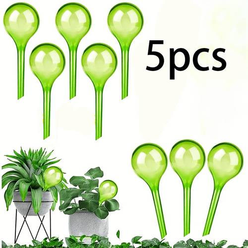5pcs automatic waterer plant drip irrigation kit indoor outdoor garden potted drip system low maintenance irrigation tools