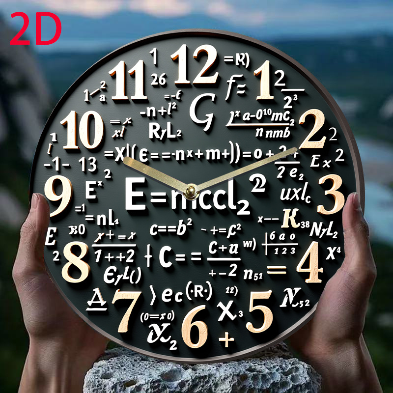 Números Reales Reloj Con Operaciones Matematicas Reloj De Pared