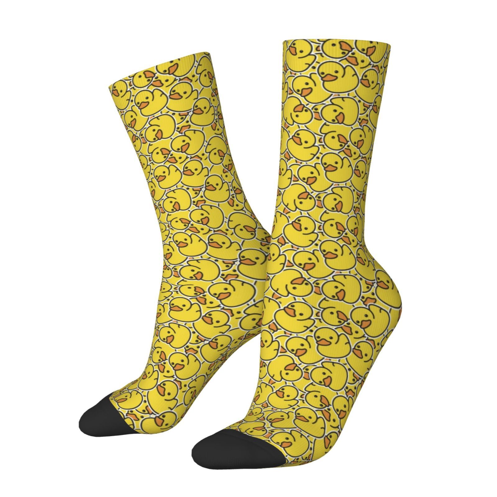 TEMU 1 Paar neue Socken, Street Hip-Hop Muster, weiche, hautfreundliche Freizeitsocken, schweißabsorbierende und atmungsaktive Sportschuhe - geeignet