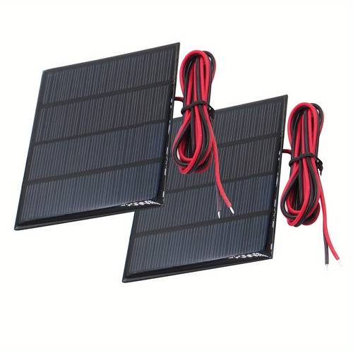 small solar cell panel module diy kit solar power charger solar diy system kits 2pcs without battery