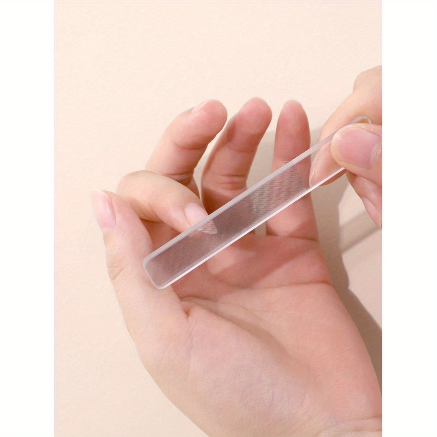3pcs Professional Glass Nail Files for Manicure