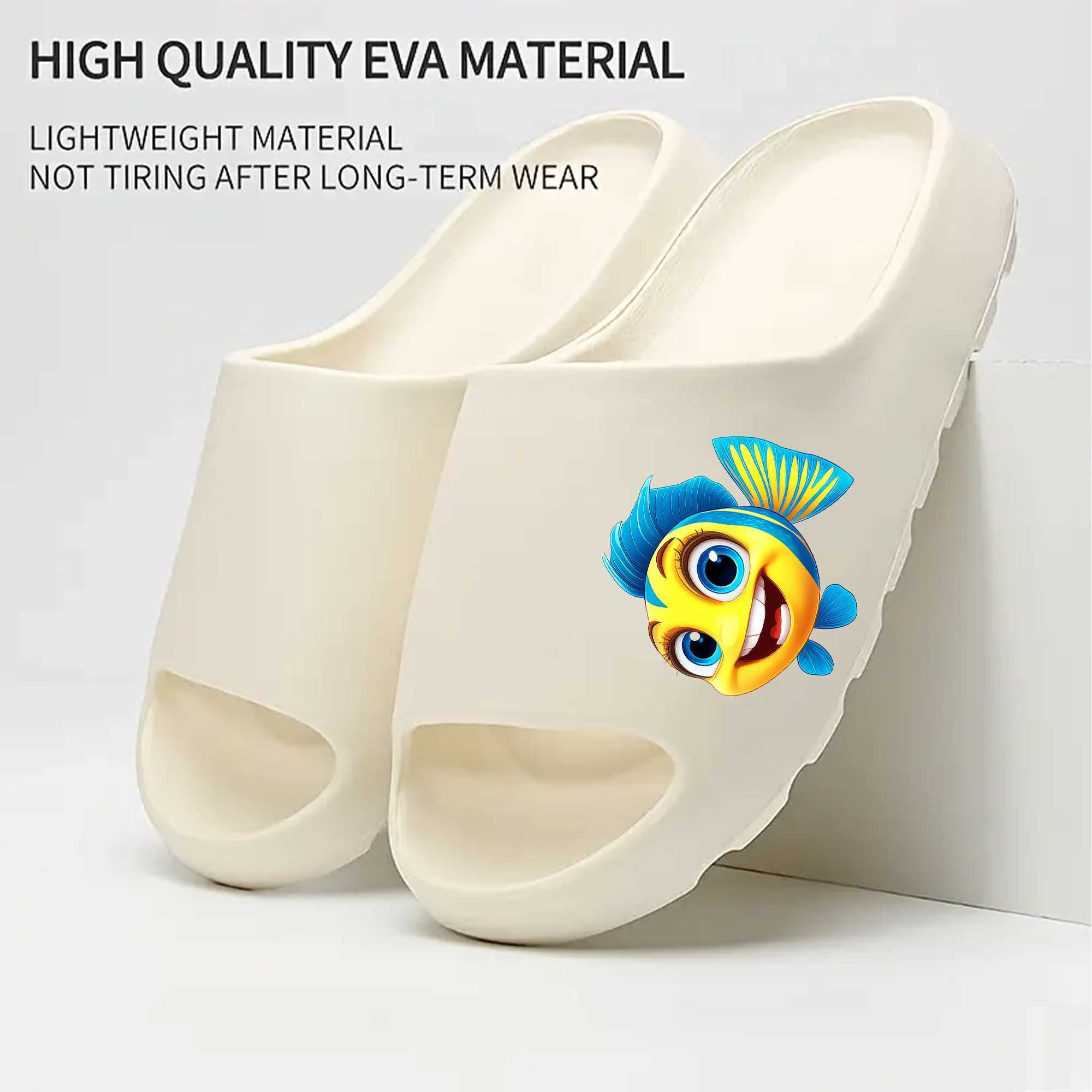 fish slippers sold on Temu United States - Main Image