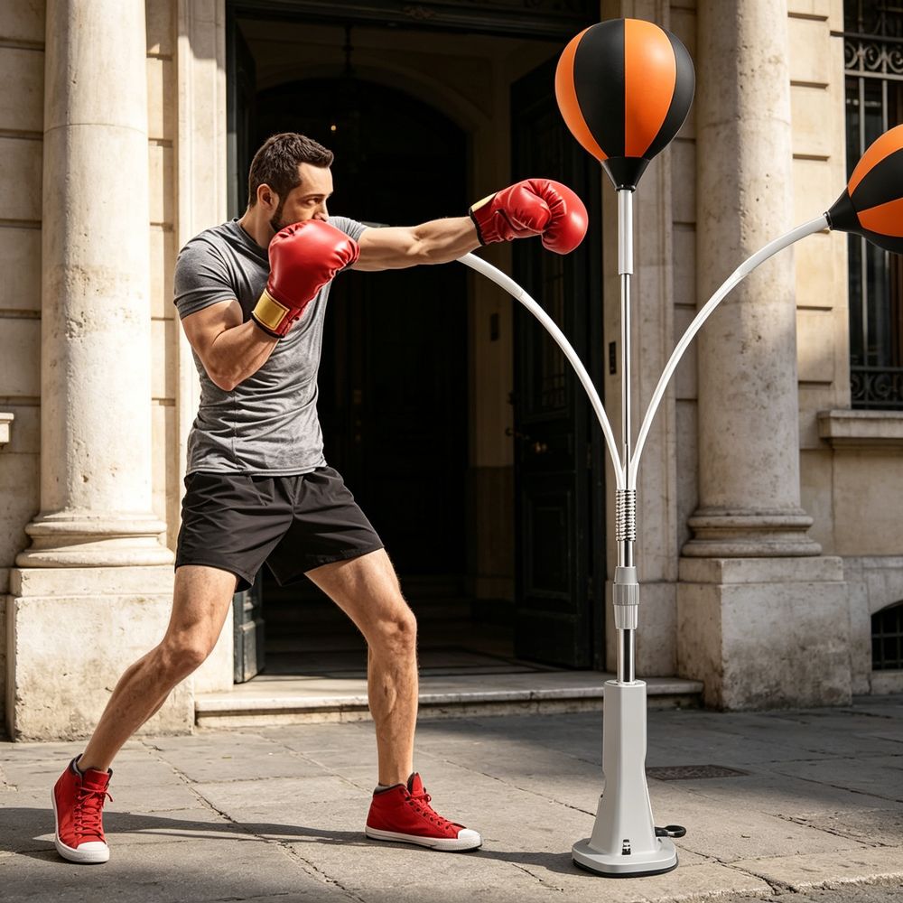 Home Gym Standing Punching   - 130-160cm Height, Dynamic Boxing Loss Fitness Equipment SG- 