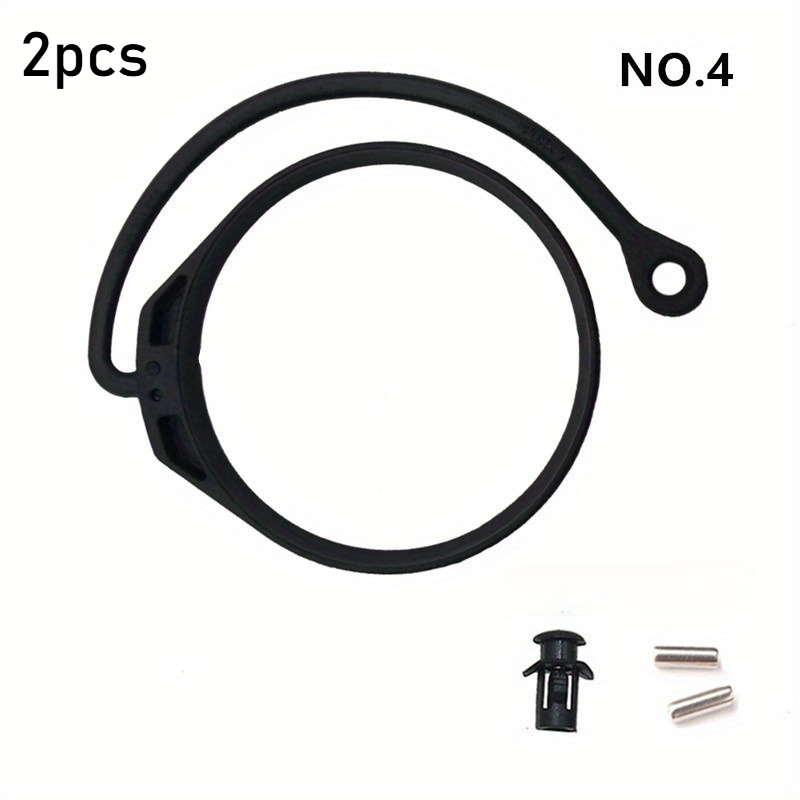 TEMU 2pcs Automobile Fuel Tank Switch Port Fixing Cable (non-universal) Rubber Anti-loss Rope Car Additions Durable Fuel Port Fixing Rope