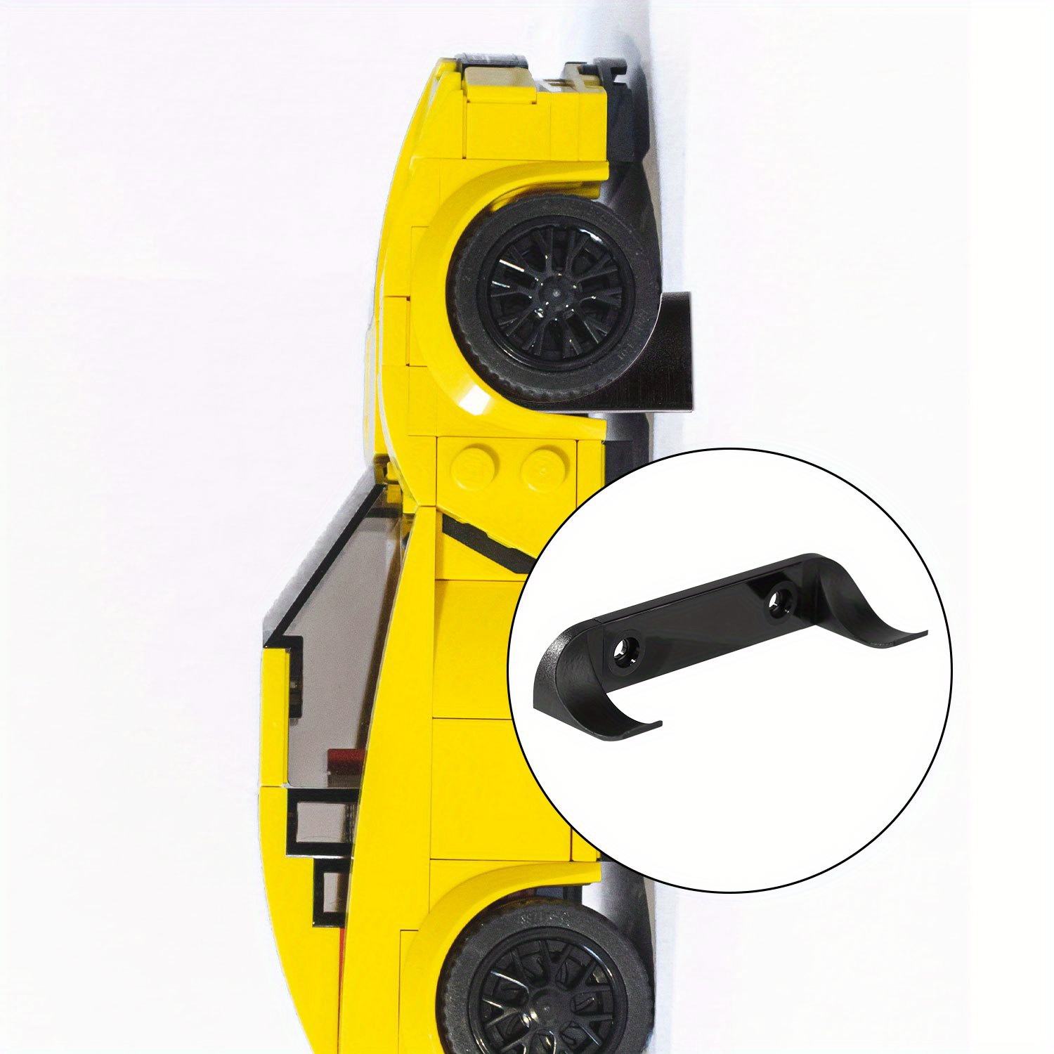 Image of 14pcs Car Display Wall Mount, Showcase Your Collectible Car With Premium Vertical Wall Mount With Screws Ideal For Toy Car Enthusiasts For Speed Series, Storage Racks