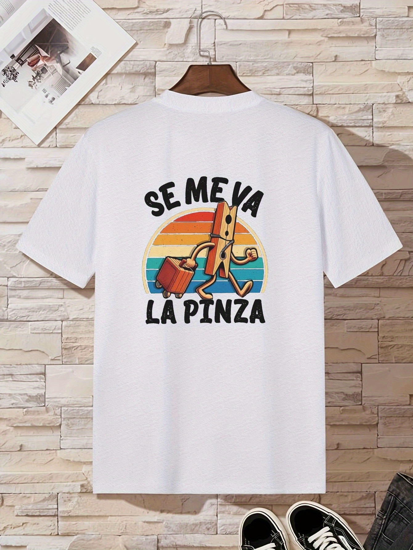 morsomme spanske vitser – kortermede t skjorter for menn – - Temu Norway, image size:800x1066