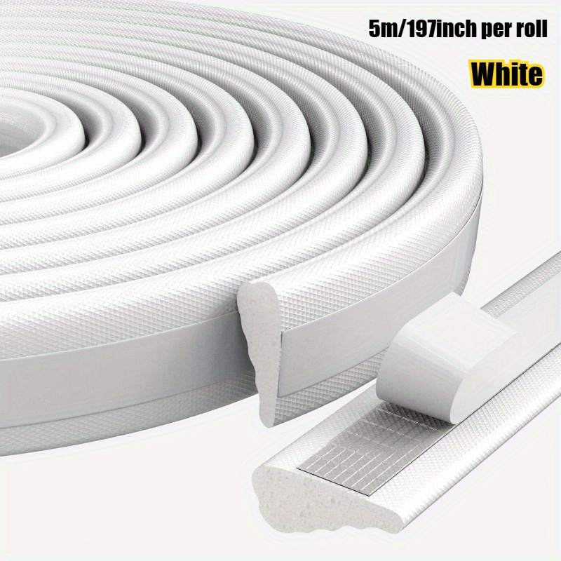 Weather Stripping Seal Strip For Doors/windows, Soundproofing Window Insulation Draft Stopper For Winter, Selfadhesive Foam Weather Strip For Door Frame, Door Filler Noise Blocker