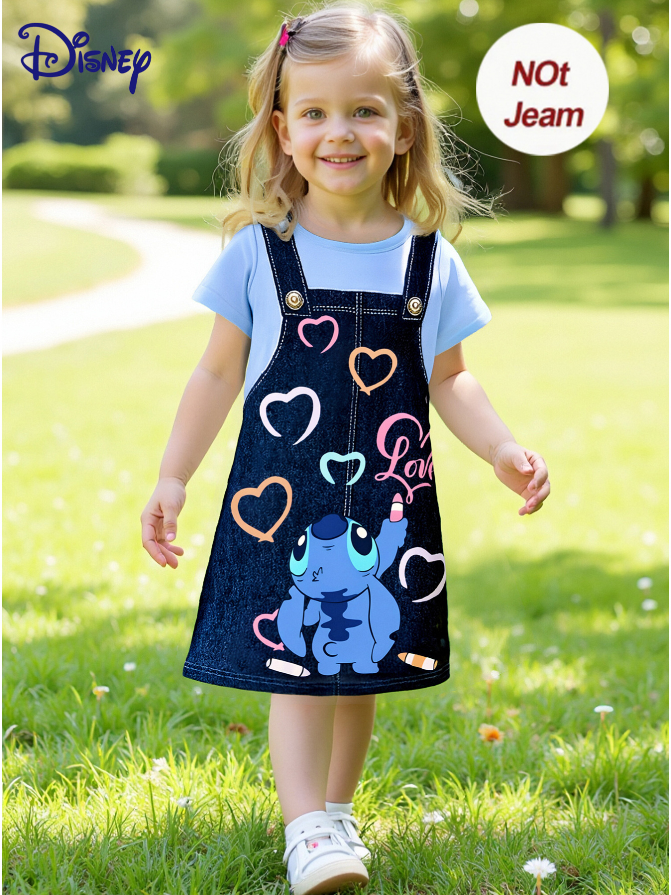 Little Girl Make Girl Dress From T Shirt Made For Play Girls T-shirt Dress  in, image size:800x1067