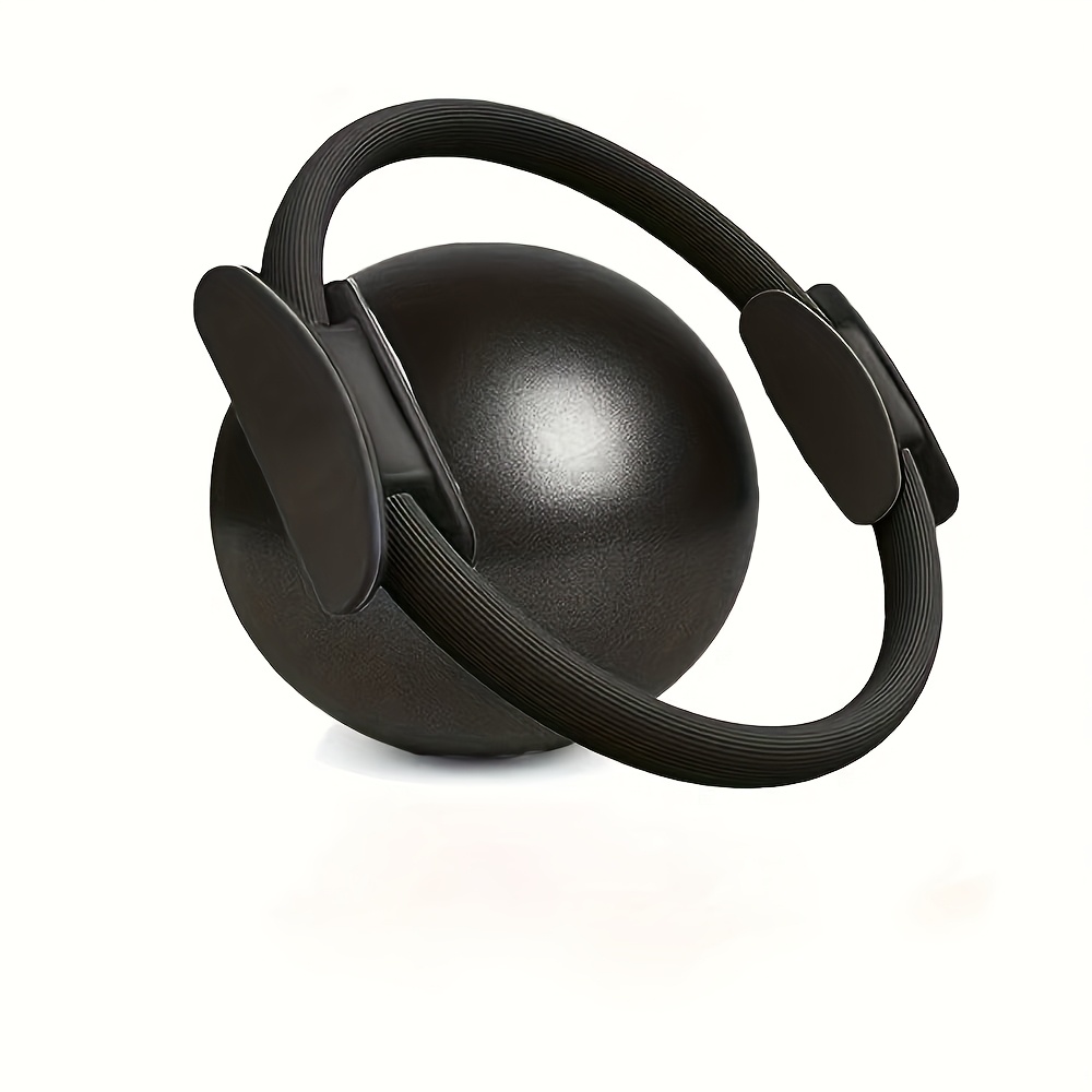 TEMU 2-teiliges Pilates & Yoga Set - Pilates Ring, Pilates Ball, Kit für Frauen, Blau, Pink, Lila, Schwarz erhältlich, Pilates Equipment, , Kit,