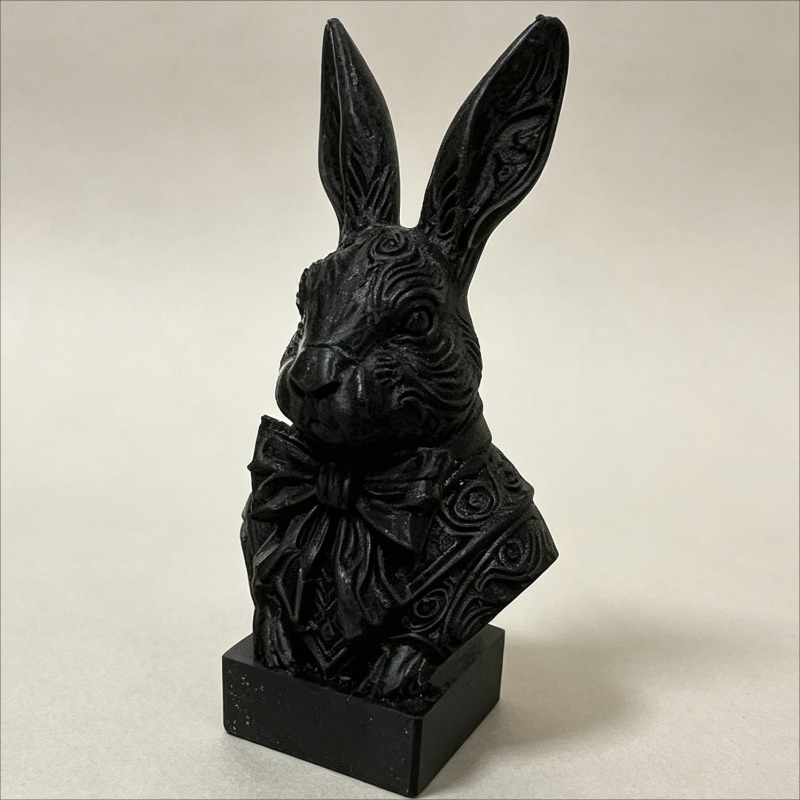 TEMU 1pc - Head Sculpture Small Ornament, Decor, Suitable For Easter, Valentine's Day And Other Gifts - Indoor/outdoor Use, Decor | Bookshelf And