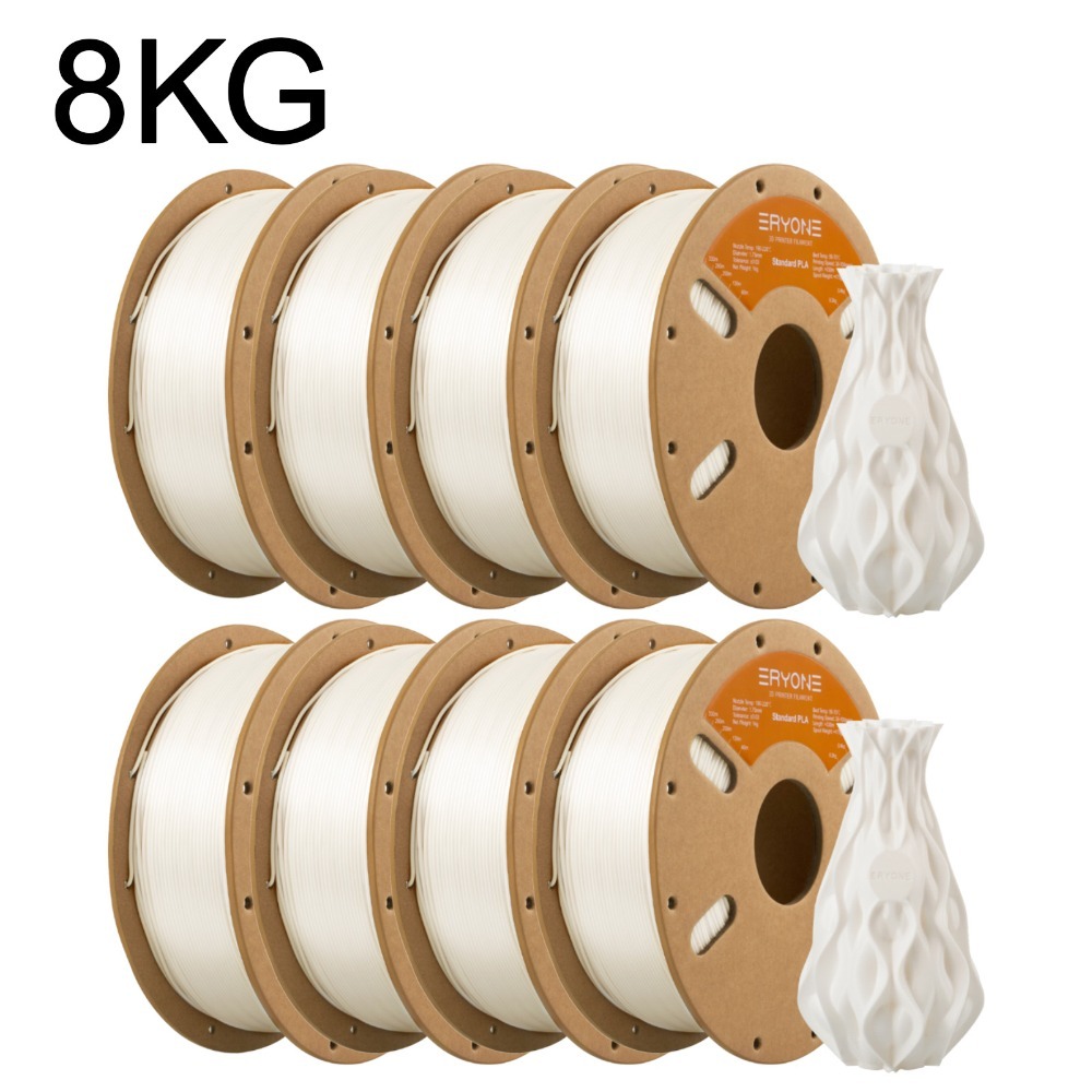 Image of Eryone Pla Standard 3d Printing Supplies Filament For 3d Printer, , 8kg 1.75mm +/ -0.03mm, Easy & Transition