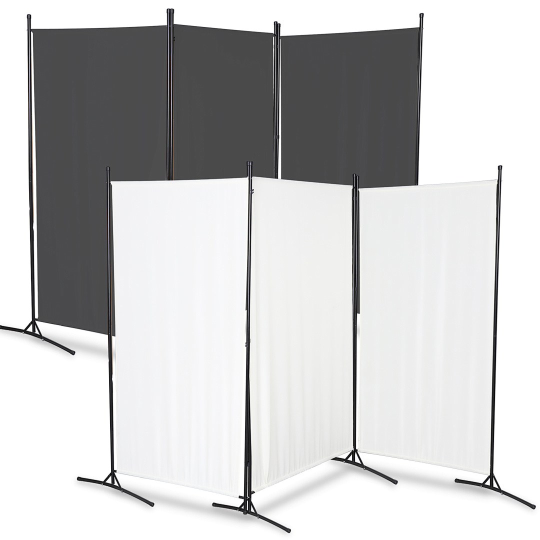 [2d Flat] Room Divider Patio Polyester Panel Screen Office Partition Wall Paravent Balcony Garden Bedroom Decorative Fence Living Room Screen Foldable
