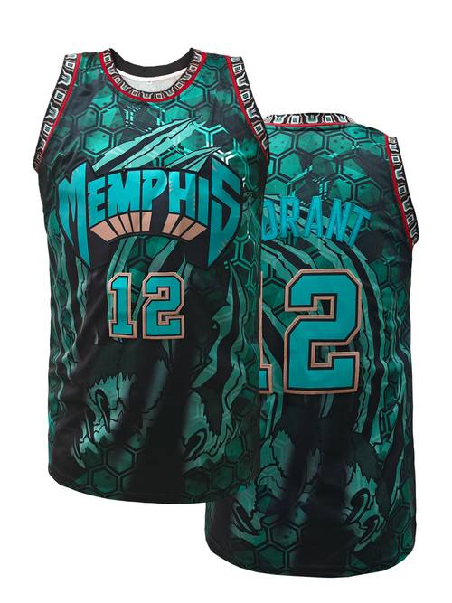 mens 12 basketball jersey breathable sleeveless pattern printing letter embroidery sweatshirt training competition sports uniforms suitable for summer