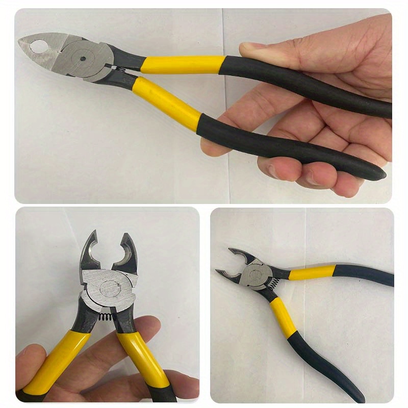 TEMU Kit d'outils de retrait de œillets, outil de retrait de clips pour couvertures de bateaux, kit de retrait d'œillets de trappe de 10 mm et 12 mm,