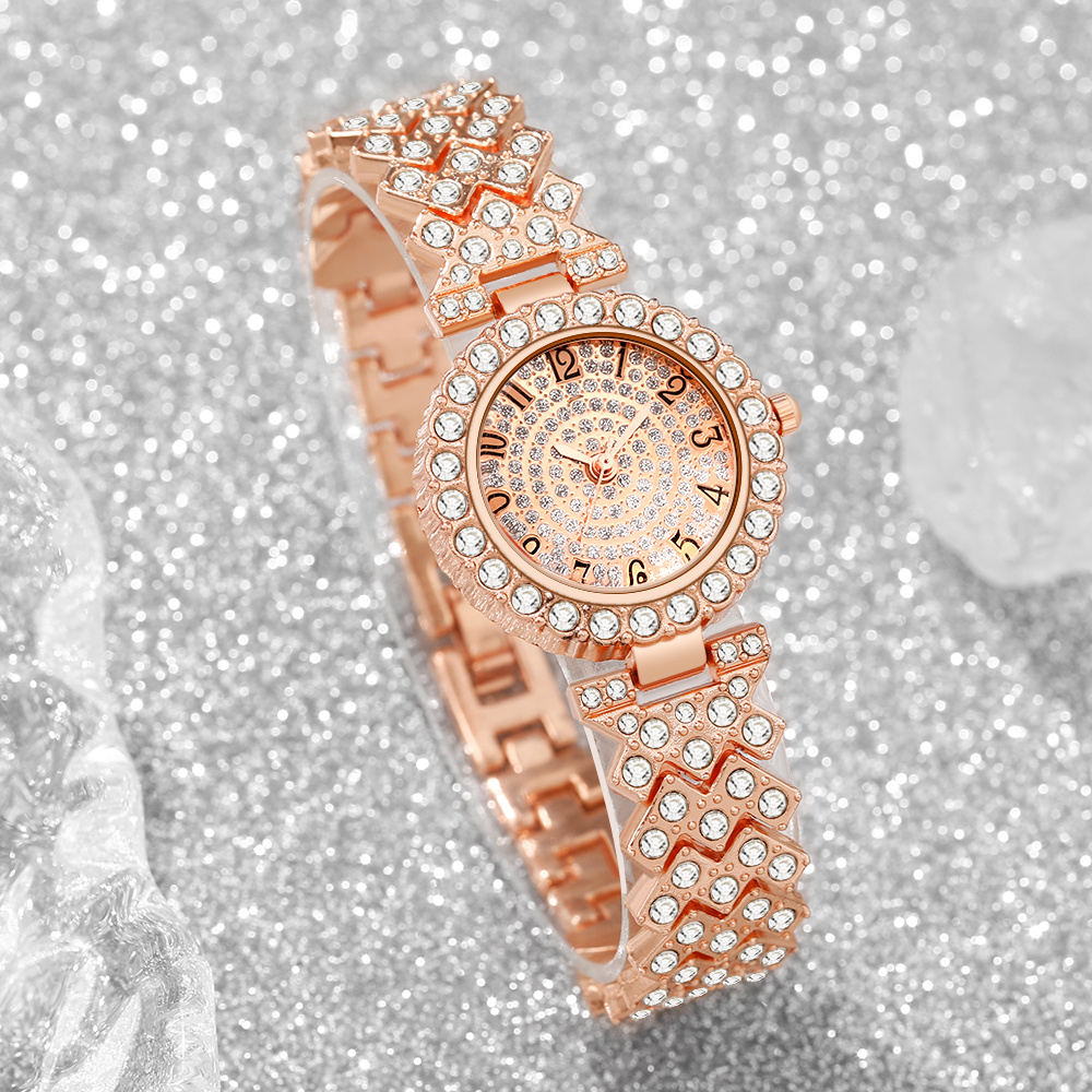 Fashion diamond studded watches set of 5 Jacob & Co. Five Time Zone Quartz Factory Diamond Set  main image 2